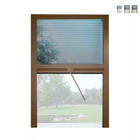 Rede mosquiteira deslizante universal de 135x160cm para janela Melodie XL Promoção