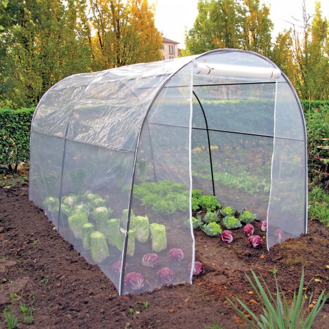 Estufa de Jardim Transparente 200x300xh180cm em PVC Flores Plantas Horta L Promoção