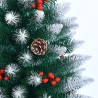 Árvore de Natal Artificial Decorada c/Enfeites 180cm Bergen Oferta