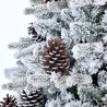 Árvore de Natal Sintética c/Neve Falsa de 210cm c/Pinheiros Bildsberg Oferta