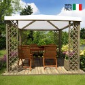 Toldo para Jardim com Proteção UV Raios Solares 3x3m PVC Fox JT40 Pocket Venda