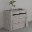 Conjunto de 2 Bancos Extensíveis de 66 a 290cm para Mesa de Jantar Pratika A + B Compra