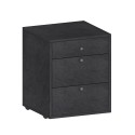 Armário Cómoda Elegante Moderno com Gavetas Madeira 47x45x61 Paul Modelo