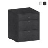 Armário Cómoda Elegante Moderno com Gavetas Madeira 47x45x61 Paul Promoção