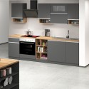 Cozinha Completa Modular Moderna Elegante Resistente 256cm Essence Descontos