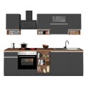 Cozinha Completa Modular Moderna Elegante Resistente 256cm Essence 