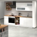 Cozinha Moderna Completa Elegante Resistente Modular 256cm Unica Descontos