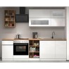 Cozinha Moderna Completa Elegante Resistente Modular 256cm Unica 