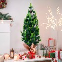 Árvore de Natal Artificial pequena de 50cm c/Pinhas e Neve falsa Stoeren Oferta