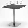 Mesa quadrada para bares restaurantes hotéis 70x70 Horeca