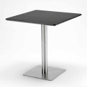 Mesa quadrada para bares restaurantes hotéis 70x70 Horeca