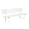 Banco de Ferro para Jardim Exterior Clássico de 3 Lugares 150x57x76cm Iven Características