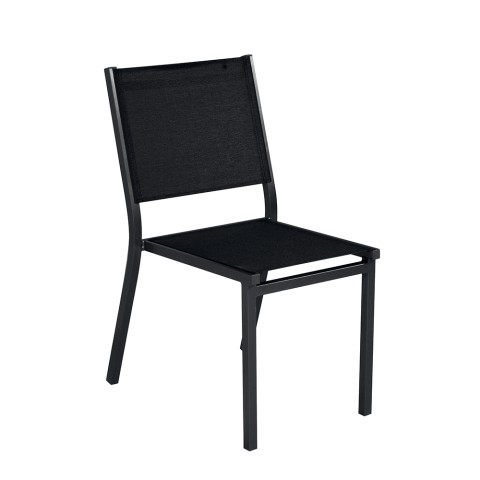 Cadeira em Alumínio para Jardim Bar e Restaurante Empilhável Denali Promoção