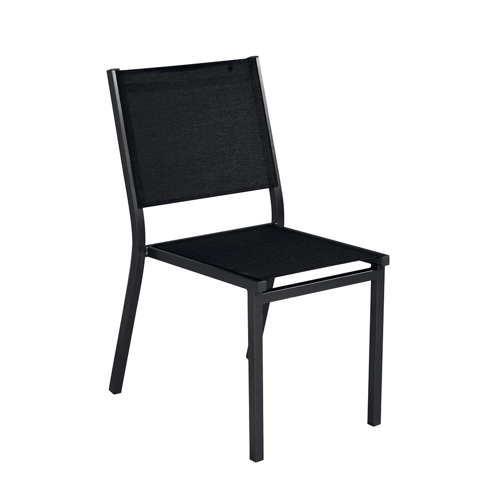 Cadeira em Alumínio para Jardim Bar e Restaurante Empilhável Denali