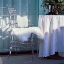Conjunto de 20 Cadeiras Transparentes para Restaurante Cerimónias e Eventos Chiavarina Crystal Oferta