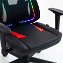 Cadeira Gaming Regulável com Luzes RGB Gundam Preço