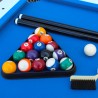 Mesa de Jogos Multifuncional 3 em 1 Matraquilhos Ping Pong Ténis de Mesa Bilhar Colorado Preço