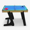 Mesa de Jogo Multifuncional Dobrável 3 em 1 Bilhar Ping Pong Hóquei Matraquilhos Ténis de Mesa Texas Escolha
