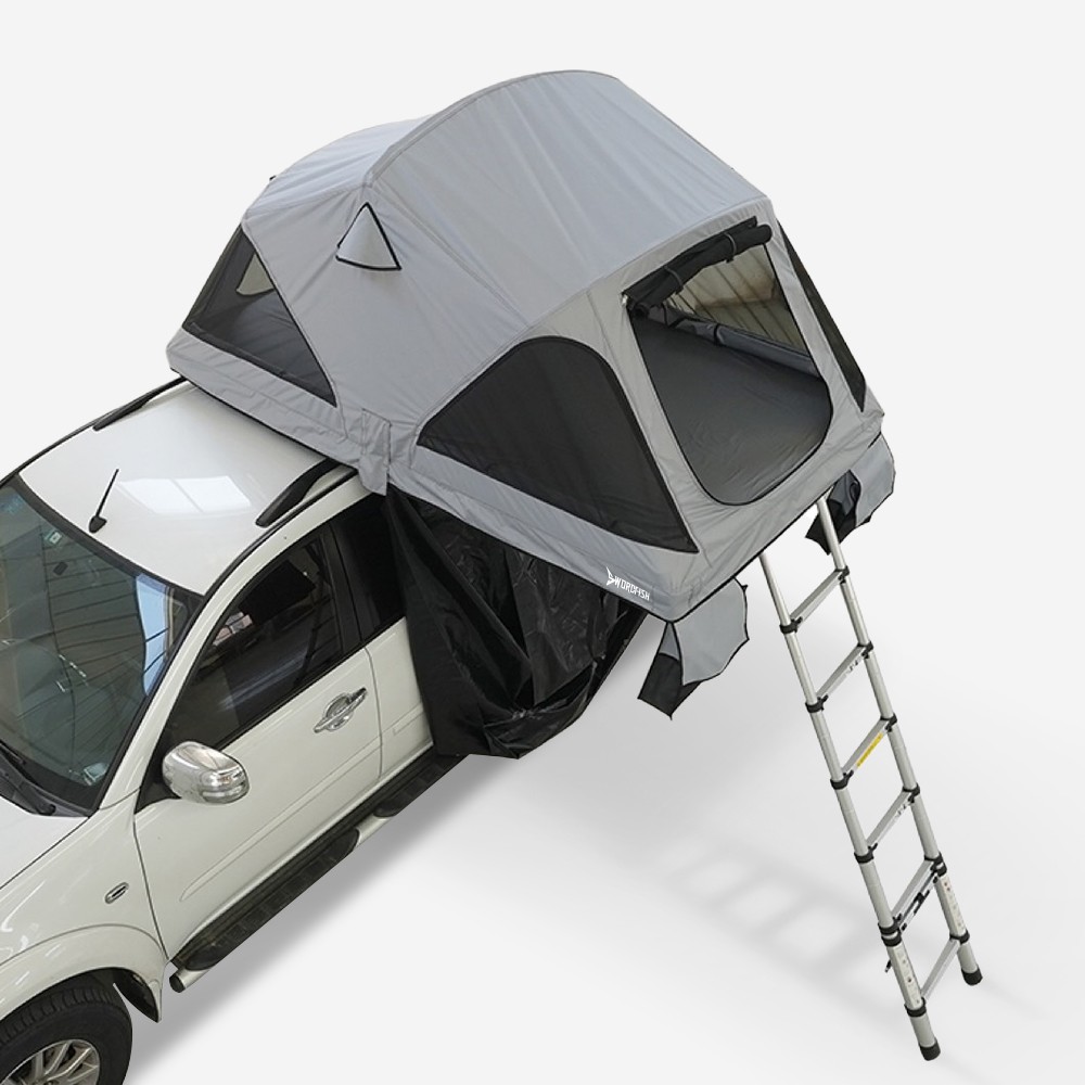 Tenda de campismo de tejadilho para carro 120x210cm 2 lugares Montana