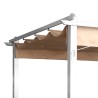 Coreto de jardim exterior com pérgula 3x3m em alumínio Firenze UV Moon Preço