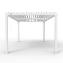 Pérgola de jardim bioclimática 3x4m em alumínio manual Trinidad Estoque