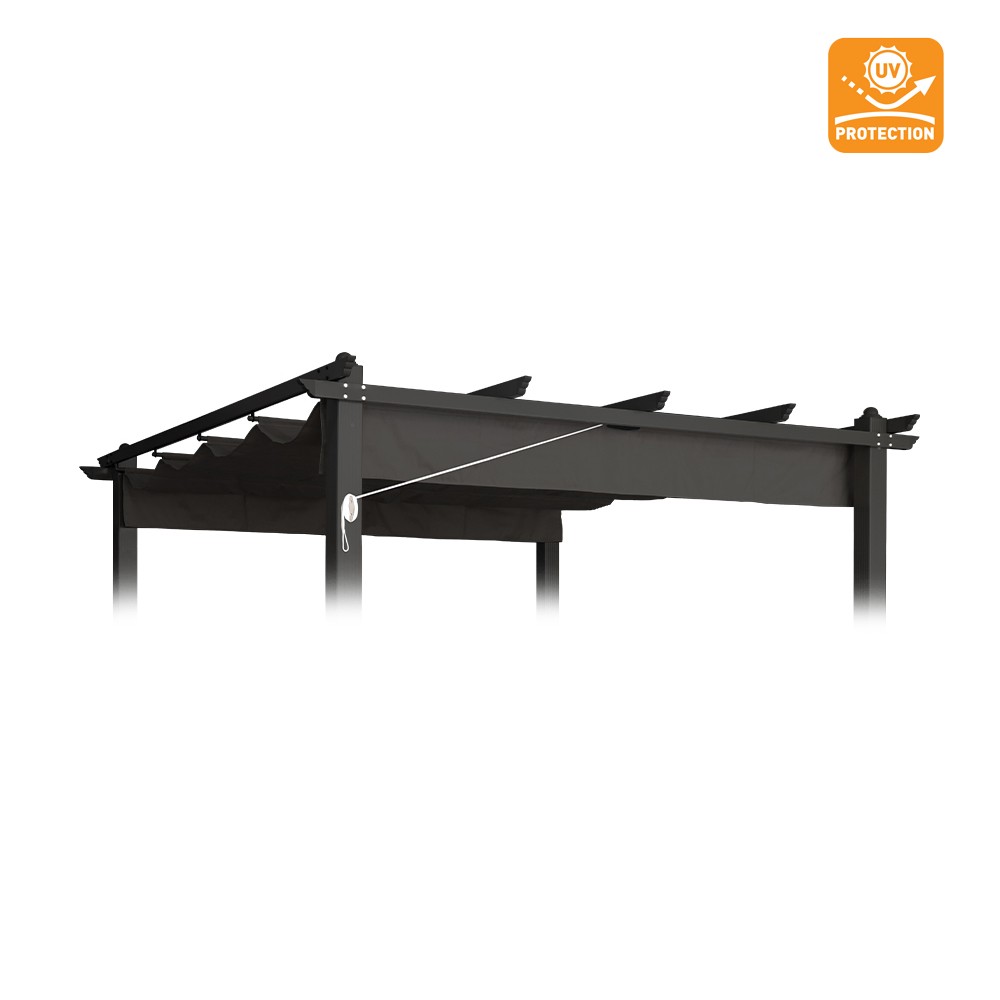 Lona sobresselente para coreto 300x300cm Firenze UV Moon cobertura de substituição