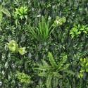 Sebe plantas artificiais de jardim em grade 2x1m extensível Laurus Oferta