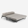 Sofá-cama moderno com 2 lugares em tecido para sala estar Bellamy Preço