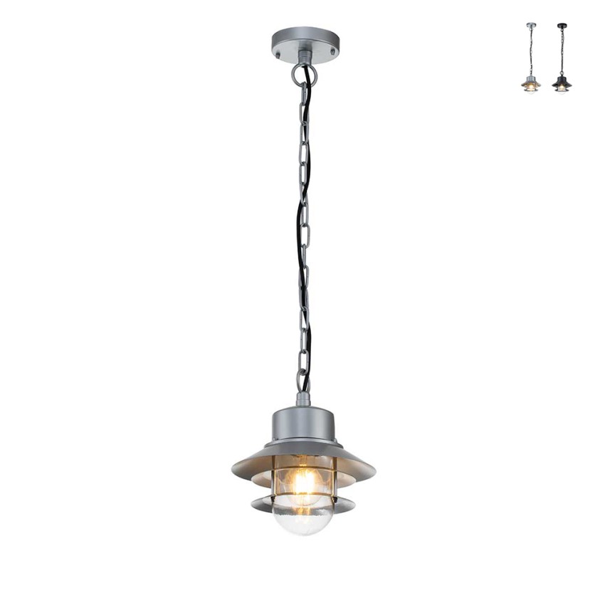 Lâmpada de Teto Suspensa Exterior Lanterna Jardim IP44 Copenhagen8 Promoção