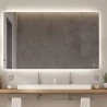 Espelho banheiro 130x80cm design retroiluminado luzes led Strokkur XXL Promoção