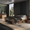 Cama de casal 180x200cm com gaveta de armazenamento e estrado com ripas Raina Venda