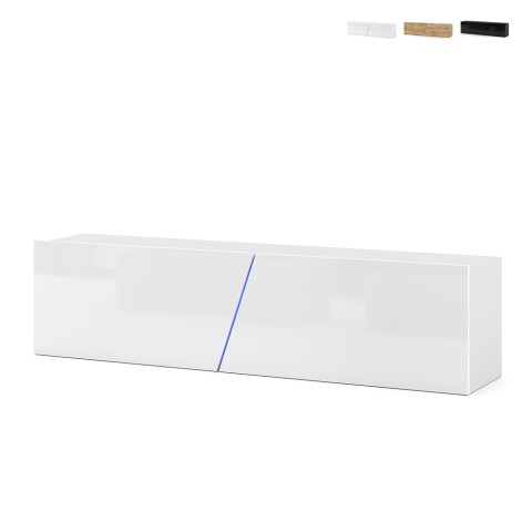 Móvel de TV suspenso 160cm design minimalista moderno LED Light Regat Promoção