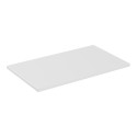 Móvel de lavatório de casa de banho de bancada 80x46 rosa e branco Lili 80 Saldos