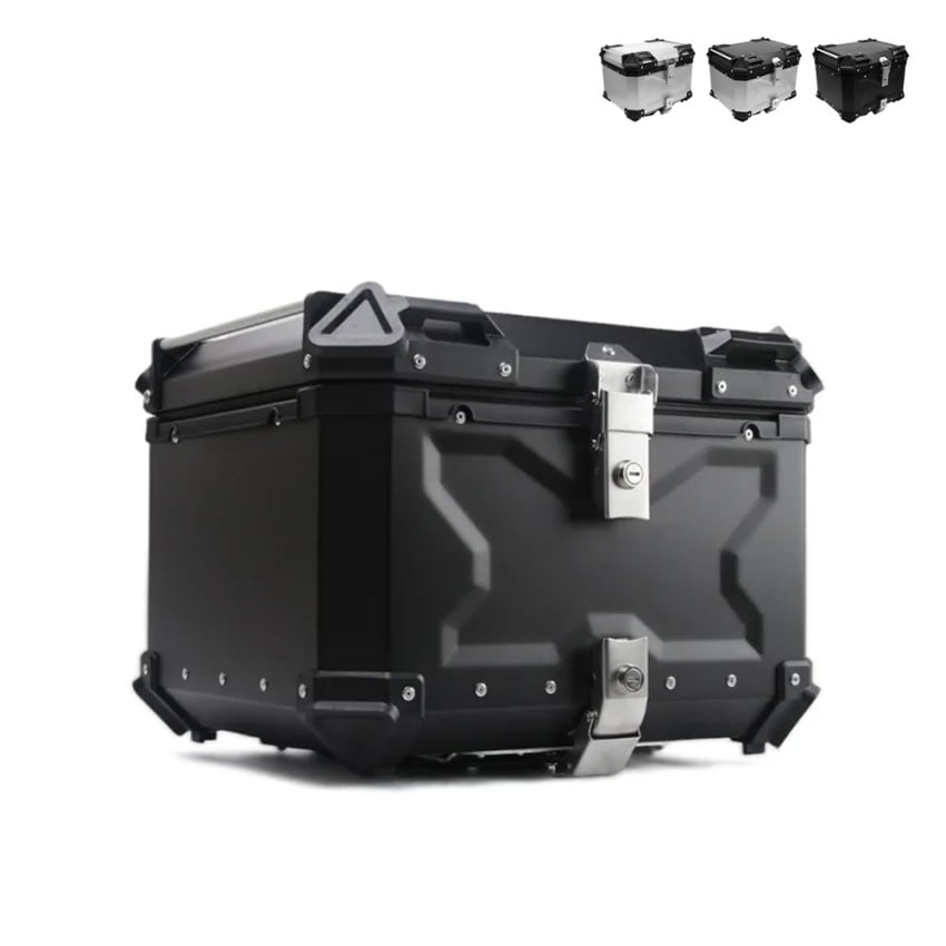 Top Case Moto scooter 46 litros traseiro em alumínio universal Maverick M Venda