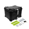 Top Case Moto scooter 46 litros traseiro em alumínio universal Maverick M Medidas