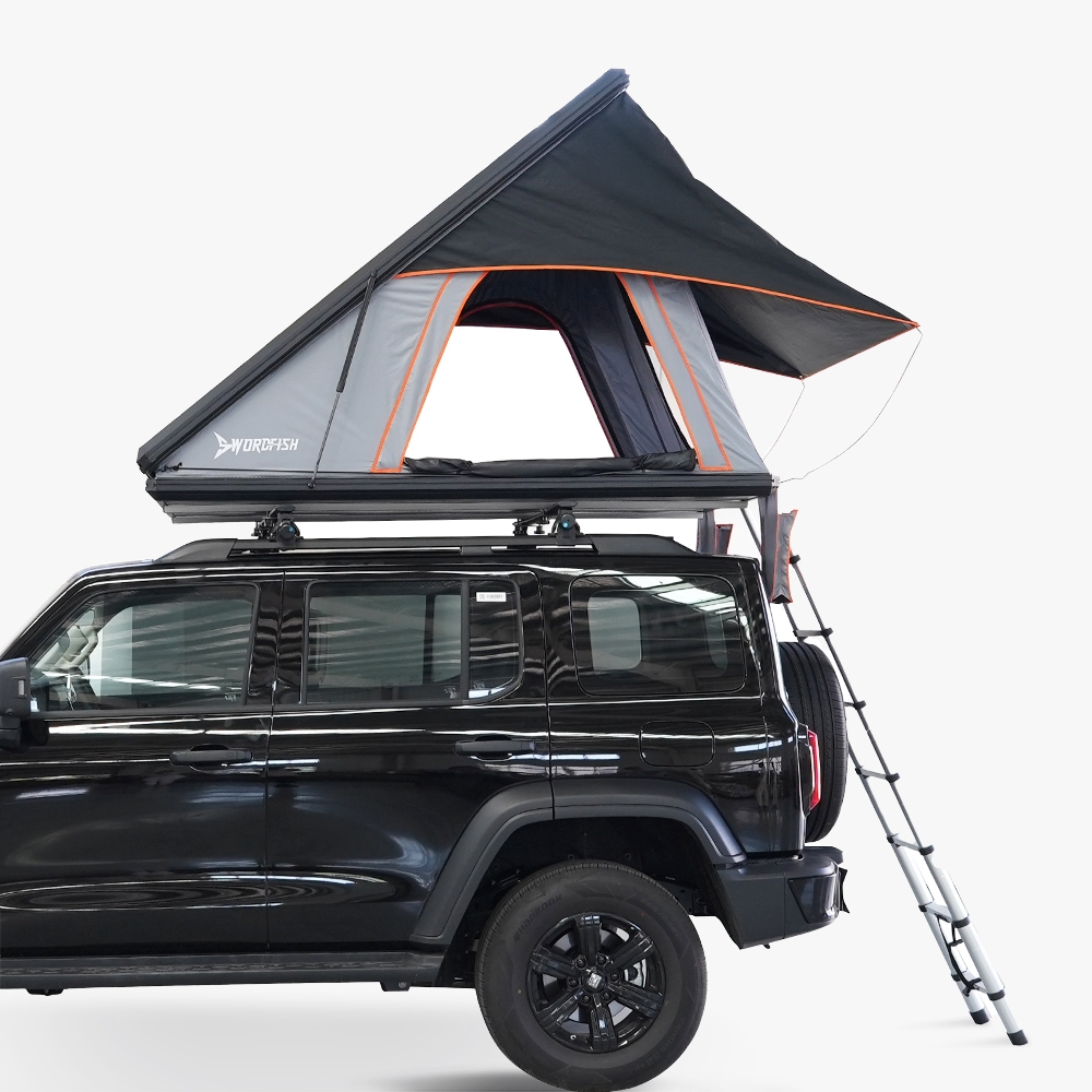 Tenda de tejadilho para carro 2 lugares com toldo 140x225cm Mexico