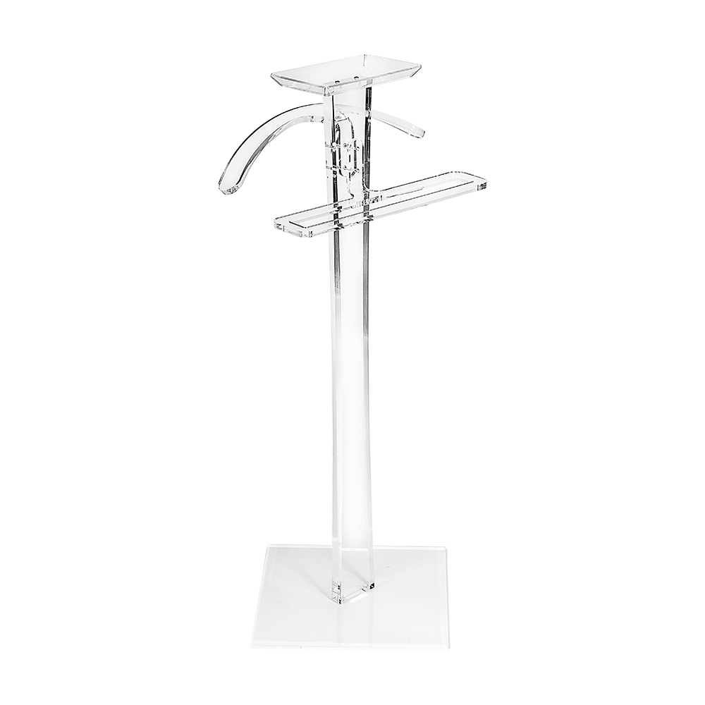 Cabideiro Servomuto em plexiglass transparente de design Bernardo
