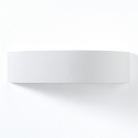 Candeeiro de parede moderno minimalista em gesso branco 30cm Tony Saldos