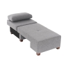 Chaise longue cama dobrável em linho Betty Left lado esquerdo Compra