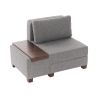Chaise longue cama dobrável em linho Betty Left lado esquerdo Custo