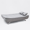 Sofá-cama 2 lugares c/Almofadas Moderno Elegante Reclinável Centenário Saldos