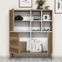 Aparador Multiuso para Sala ou Entrada com Portas 100x115x30cm Pulse Oferta