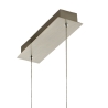 Candeeiro Suspenso LED em Madeira Clara e Metal Badia-S Estoque
