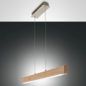 Candeeiro Suspenso LED em Madeira Clara e Metal Badia-S Oferta