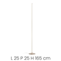 Lâmpada de Chão Dimmerável LED em Metal H165cm Genius T Descontos