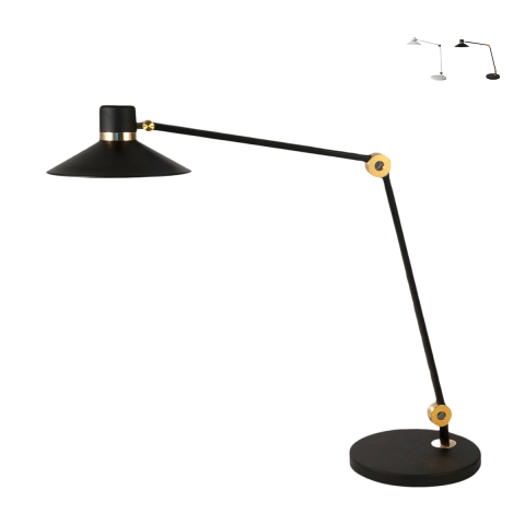 Lâmpada de Mesa de Escritório Moderna LED com Braços Orientáveis Panarea Promoção