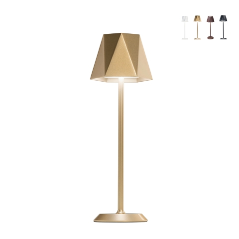 Lâmpada LED moderna de mesa portátil recarregável para uso interno e externo Katy Promoção