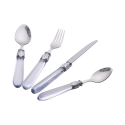 Conjunto de 24 Talheres em Aço Inoxidável para 6 Pessoas Imperial P Villa d'Este Home Tivoli Promoção
