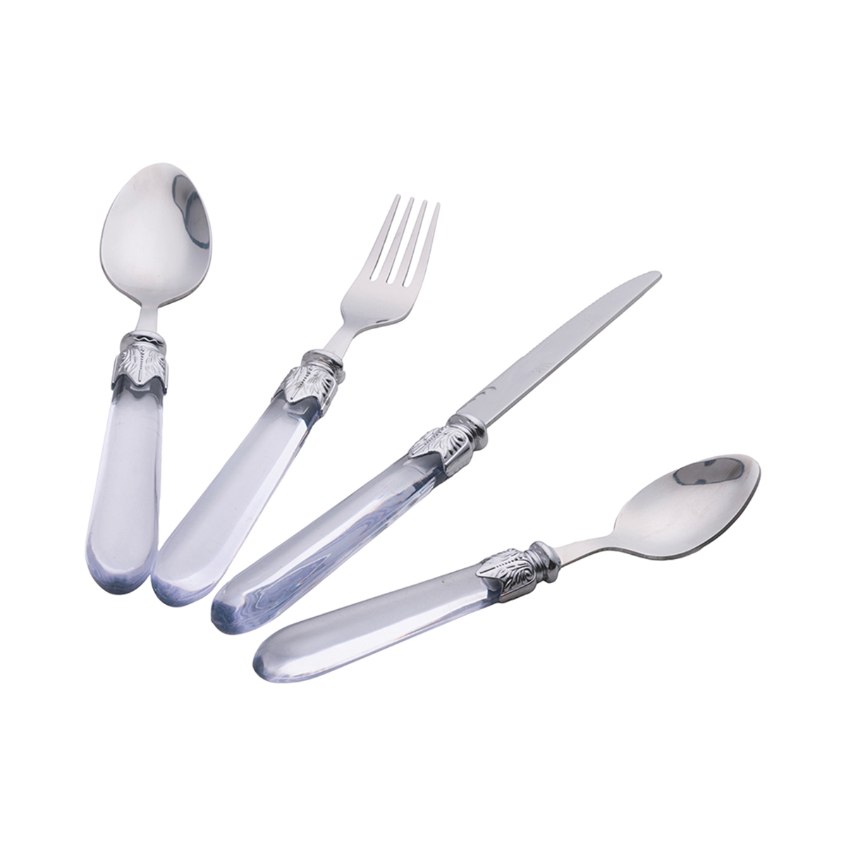 Conjunto de 24 Talheres em Aço Inoxidável para 6 Pessoas Imperial P Villa d'Este Home Tivoli Promoção