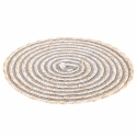Conjunto de 6 individuais redondos em palha entrançada Ø38cm Spiral Stone Escolha